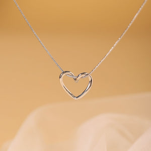 Silver heart Necklace