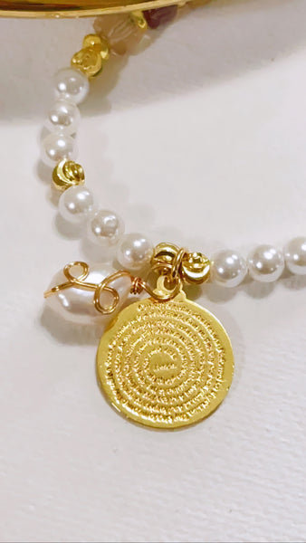 Eres una perla, necklace