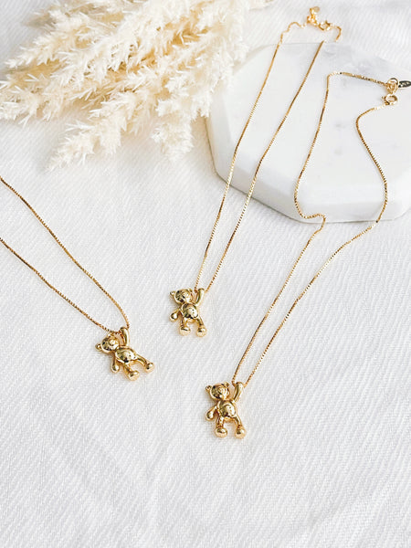 Teddy Bear Necklace